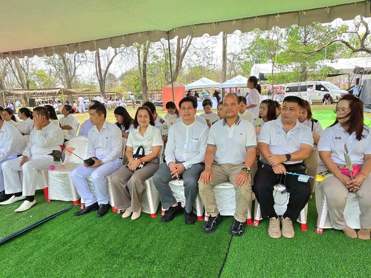 title - วันที่ 24 กุมภาพันธ์ 2569 นายวิทูล ประดิษฐบุญ พร้อมด้วย เจ้าหน้าที่ ส.ป.ก.ปราจีนบุรี เข้าร่วมพิธีบวงสรวงงานเทศกาลมาฆปูรมีศรีปราจีน ครั้งที่ 40